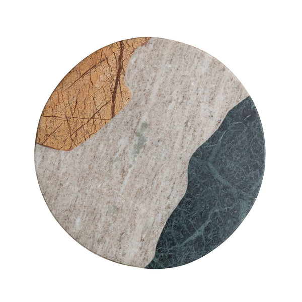 Multicolor Round Marble Cheese Board Madison's Niche 