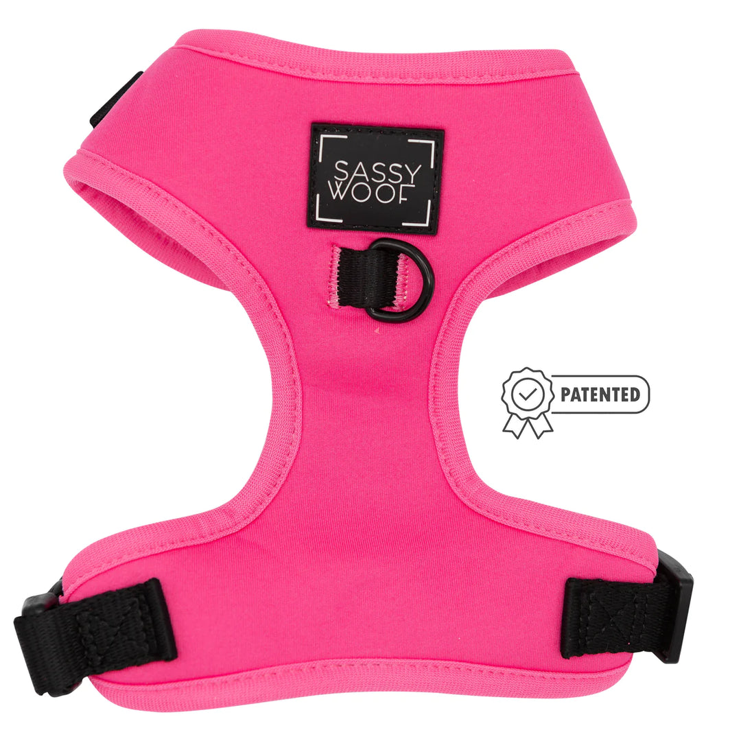 Pink Adjustable Harness