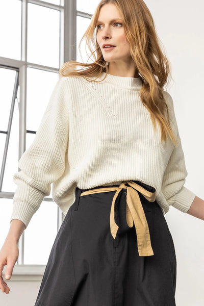 Oversized Rib Pullover - Madison's Niche 
