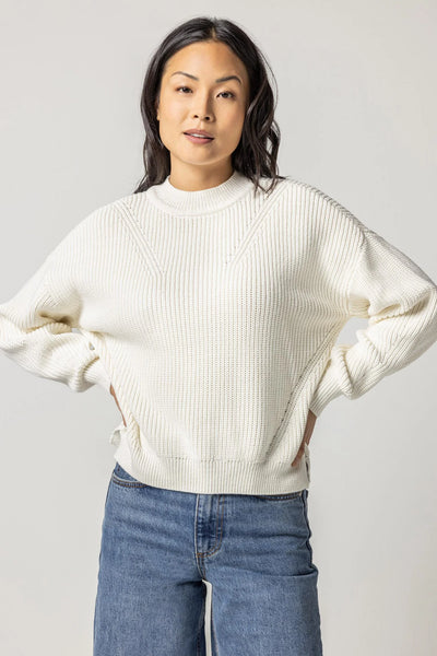 Oversized Rib Pullover - Madison's Niche 