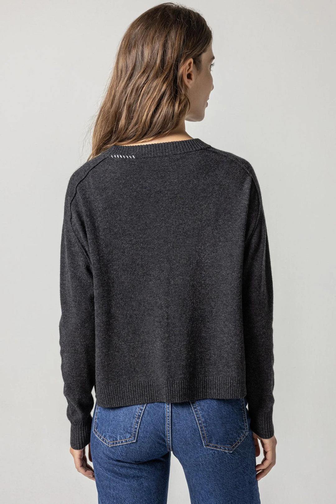 Oversized Saddle Sleeve Sweater - Madison's Niche 