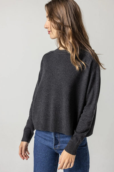 Oversized Saddle Sleeve Sweater - Madison's Niche 