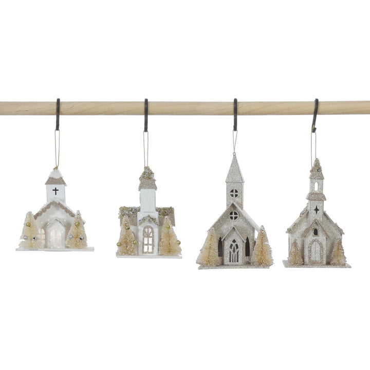 Paper LED Church Ornament - Madison's Niche 