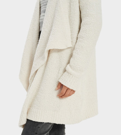 Phoebe Wrap Cardigan in Cream - Madison's Niche 
