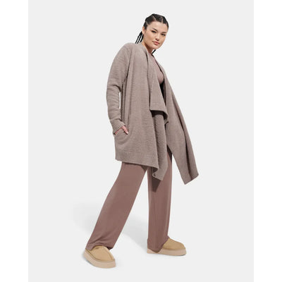 Phoebe Wrap Cardigan in Granite - Madison's Niche 