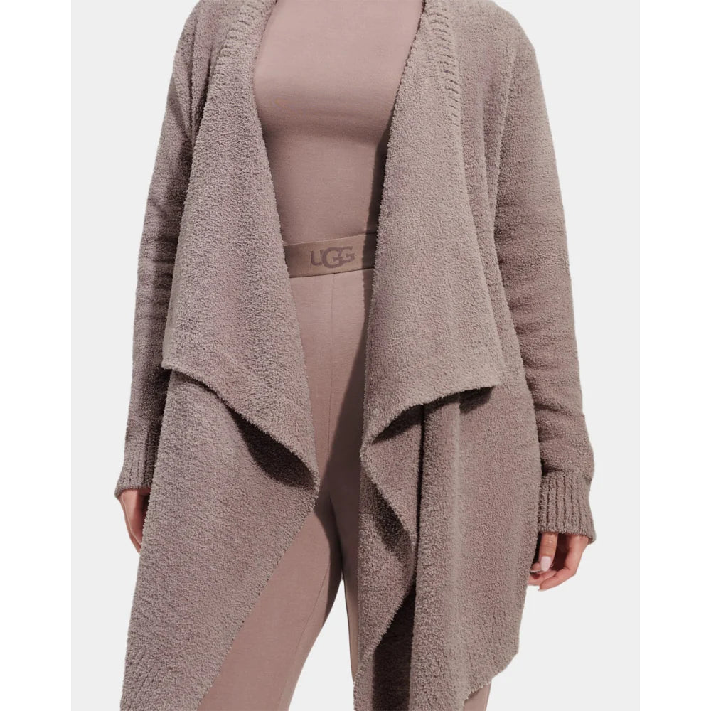Phoebe Wrap Cardigan in Granite - Madison's Niche 