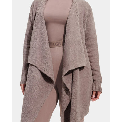 Phoebe Wrap Cardigan in Granite - Madison's Niche 