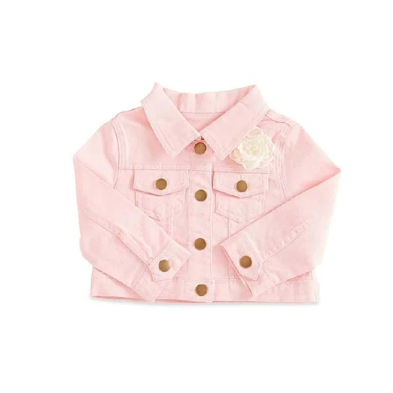 Girls' Pink Jean Jacket - Madison's Niche 