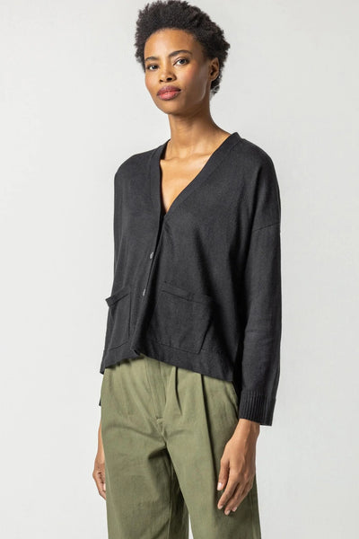 Pocket Cardigan Sweater - Madison's Niche 