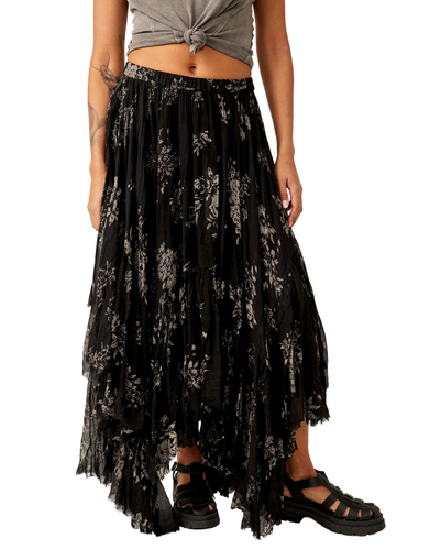 Printed Clover Skirt - Madison's Niche 