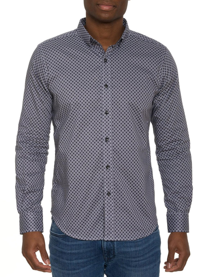 Barese Long Sleeve Woven Shirt - Madison's Niche 