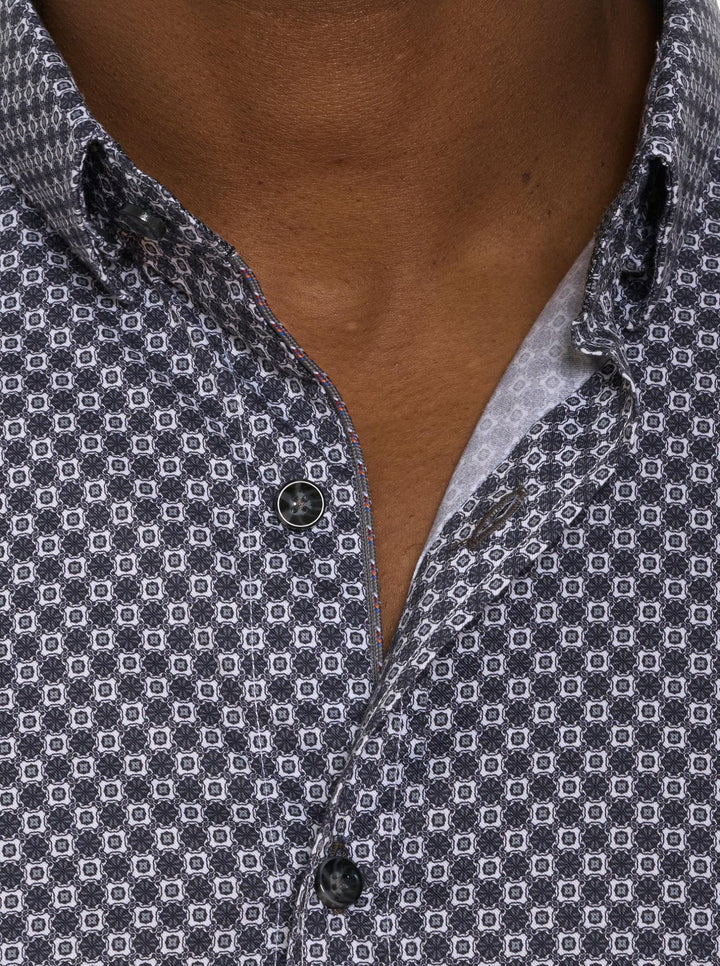 Barese Long Sleeve Woven Shirt - Madison's Niche 