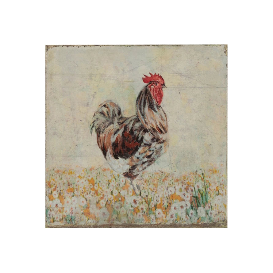 Rooster Canvas Wall Art - Madison&