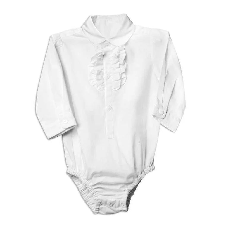Ruffle Oxford One-Piece - Madison&