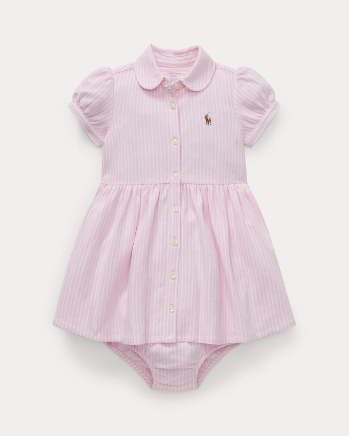 Pink Oxford Knit Dress