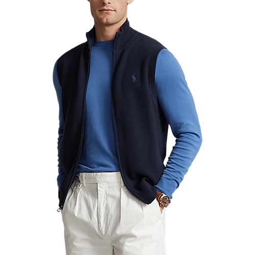 Full Zip Sweater Vest