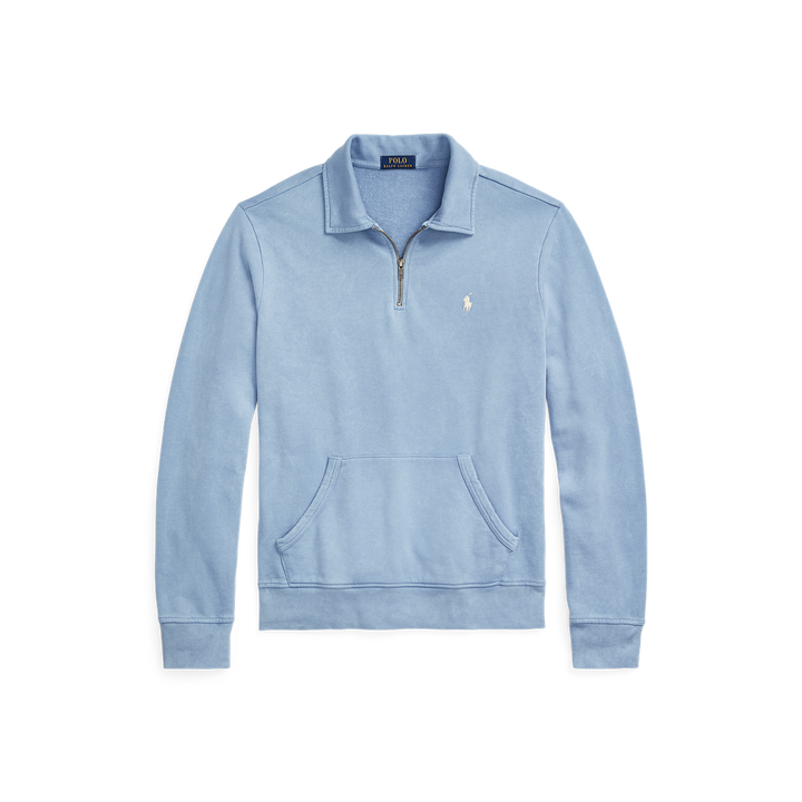 Long Sleeve Terry Half-Zip Sweatshirt