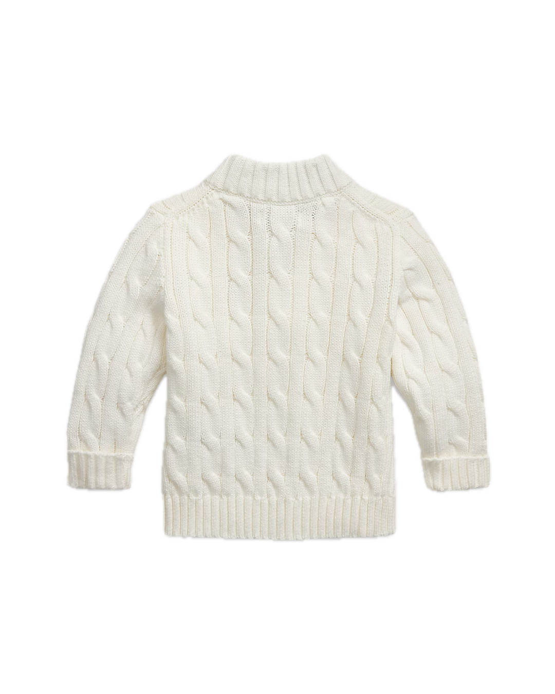 Cable Knit Half-Zip Sweater