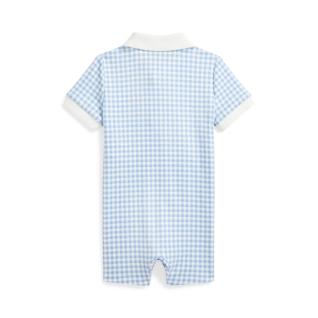 Gingham Polo Shortall