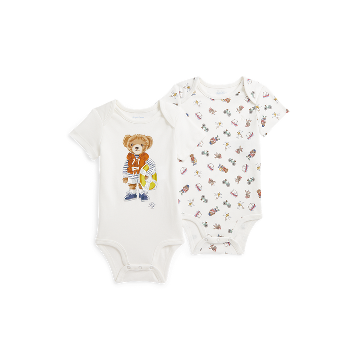 Set Of 2 Bear Bodysuits