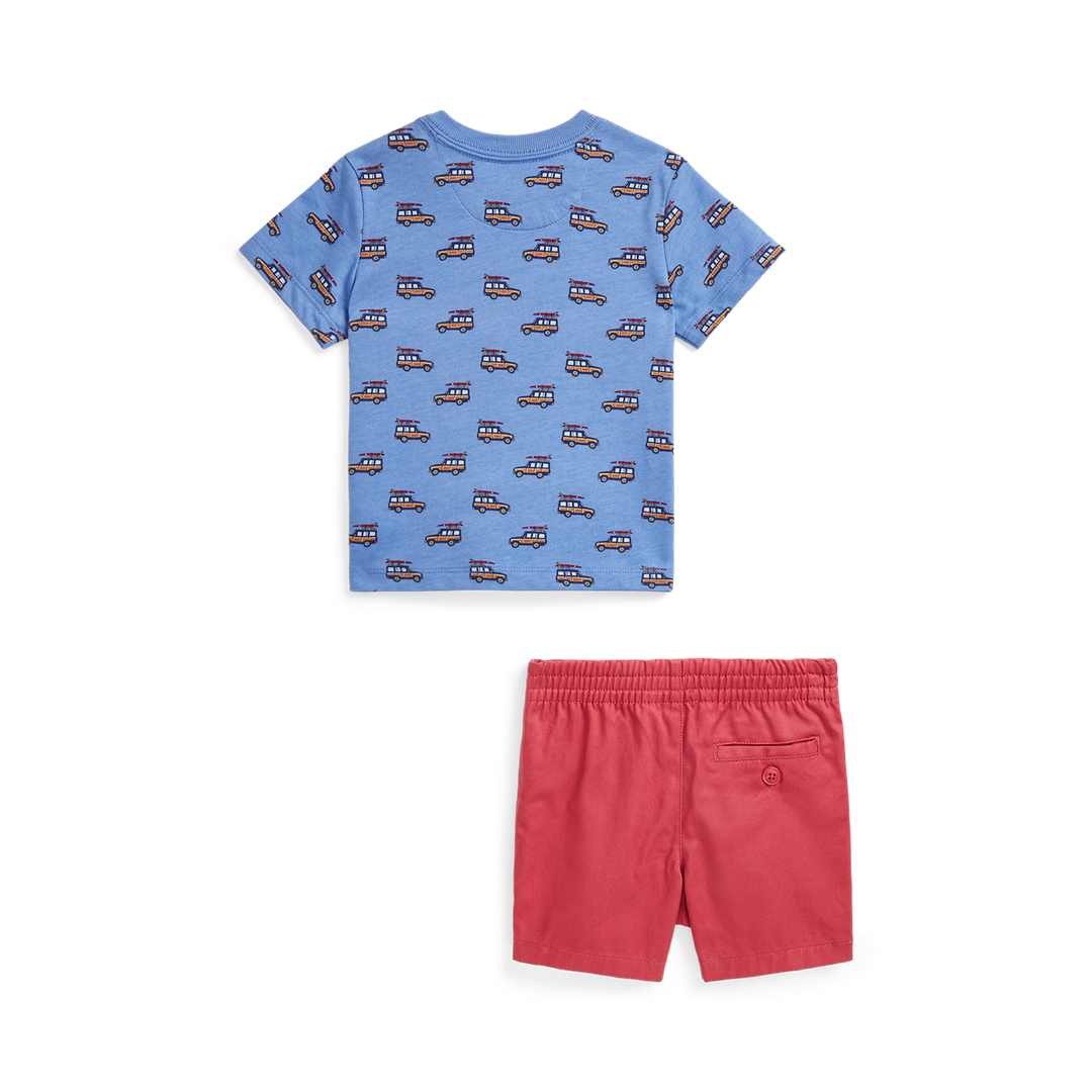 Set Of 2 T-Shirt & Short