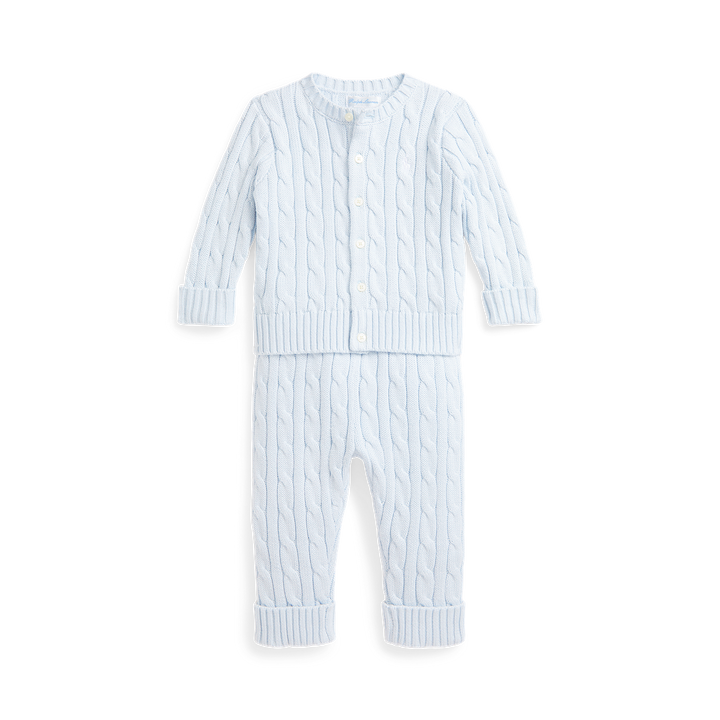 Set of 2 Blue Cardigan & Pant