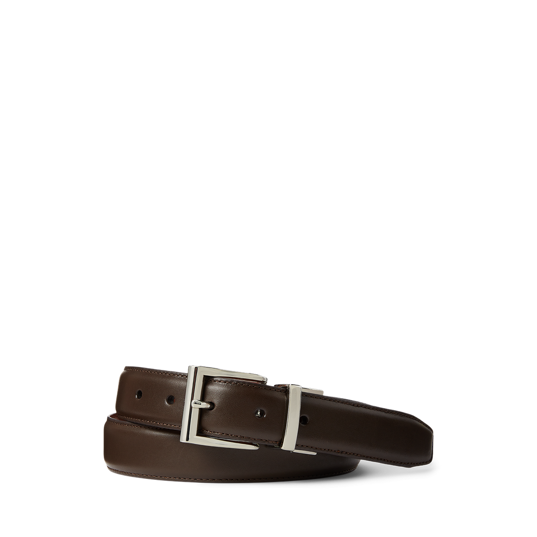 Reversible Saddle Leather Belt in Brown - Madison's Niche 