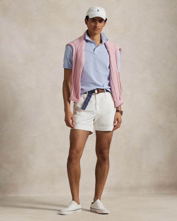 Short Sleeve Mesh Polo