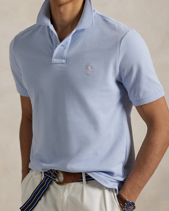 Short Sleeve Mesh Polo