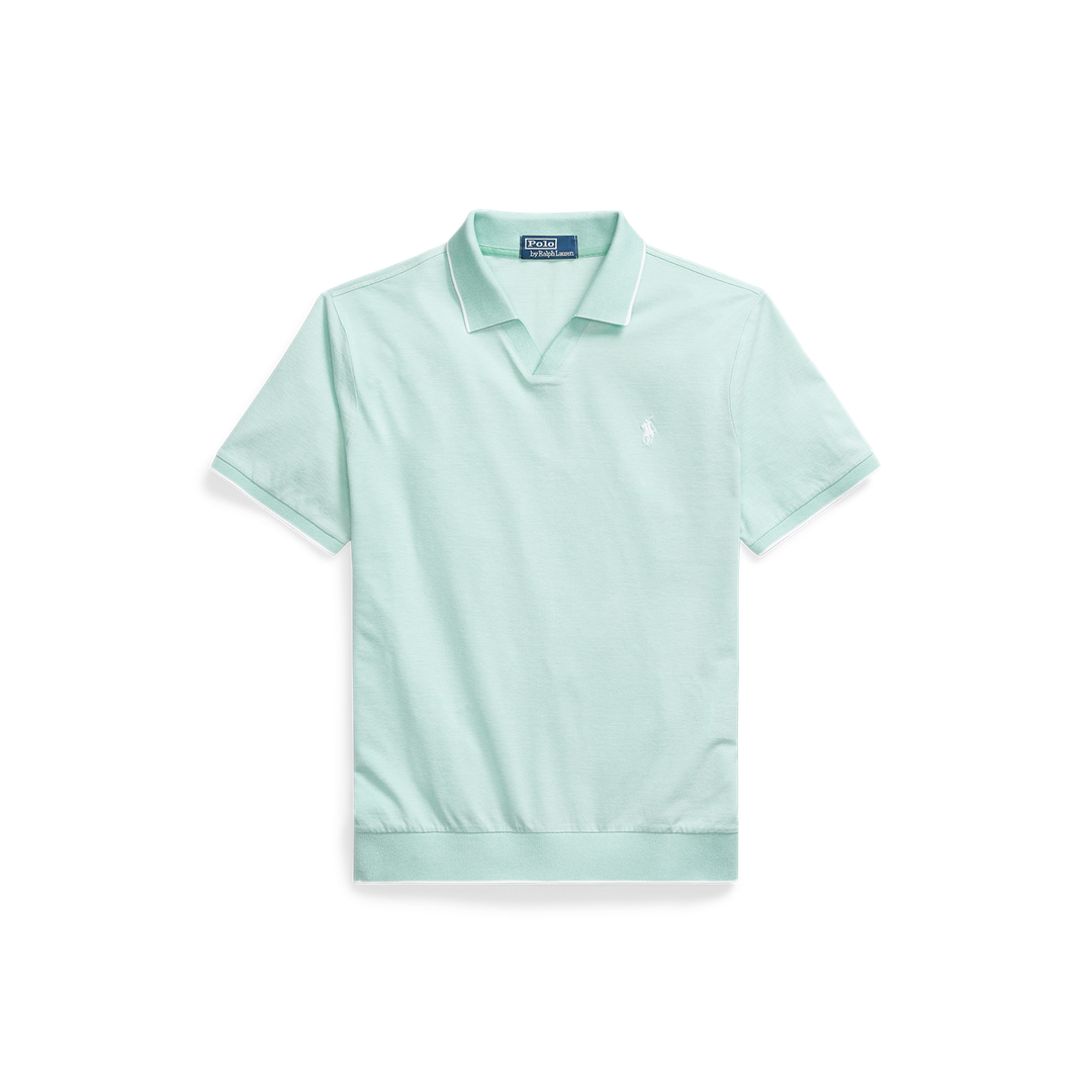 Short Sleeve Jaquard Pique Polo