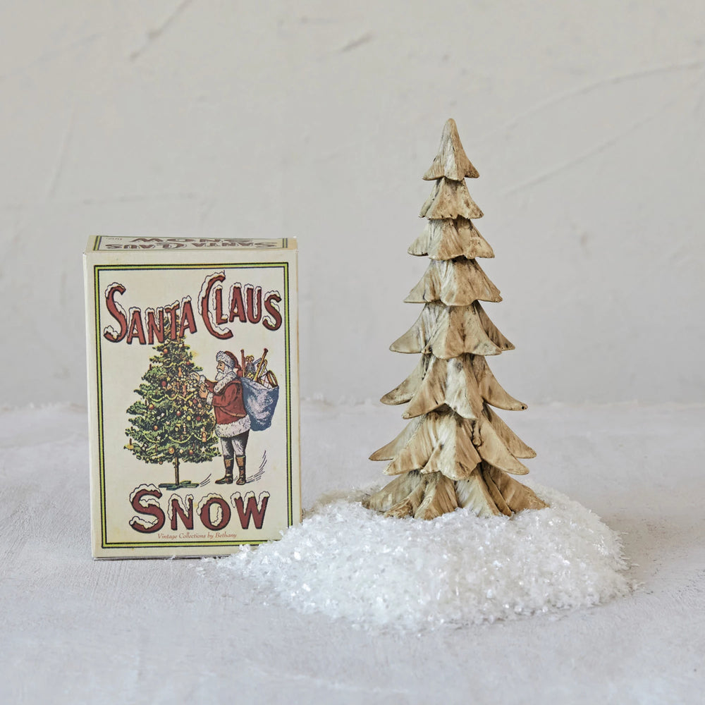 Santa Claus Boxed Mica Snow - Madison's Niche 