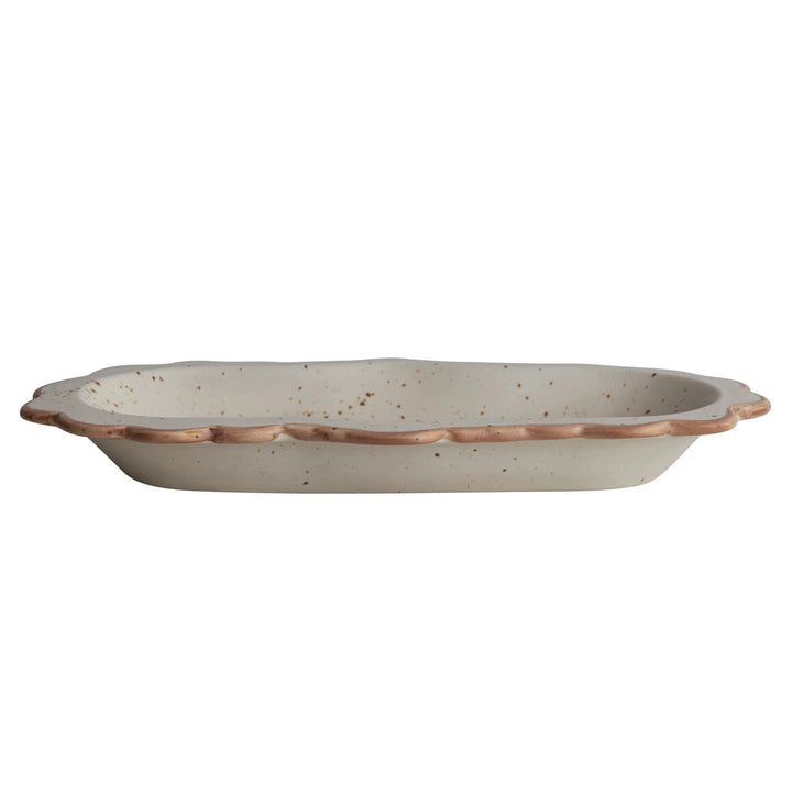 Scalloped Stoneware Bowl - Madison's Niche 