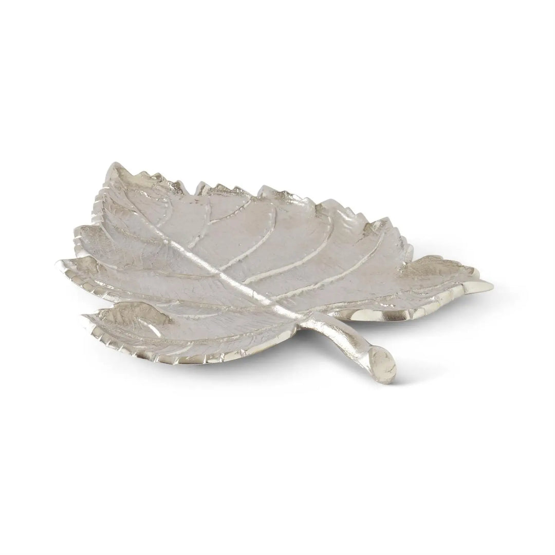 Silver Leaf Tray - Madison's Niche 