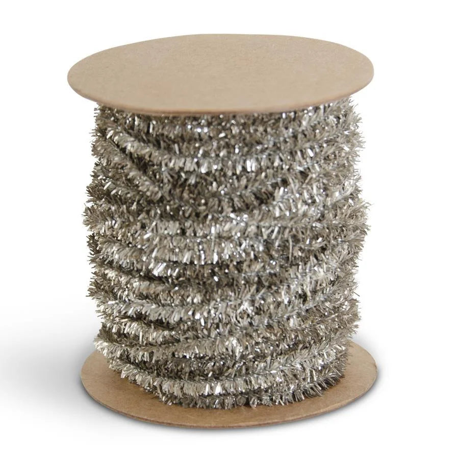 Silver Tinsel Spool - Madison's Niche 