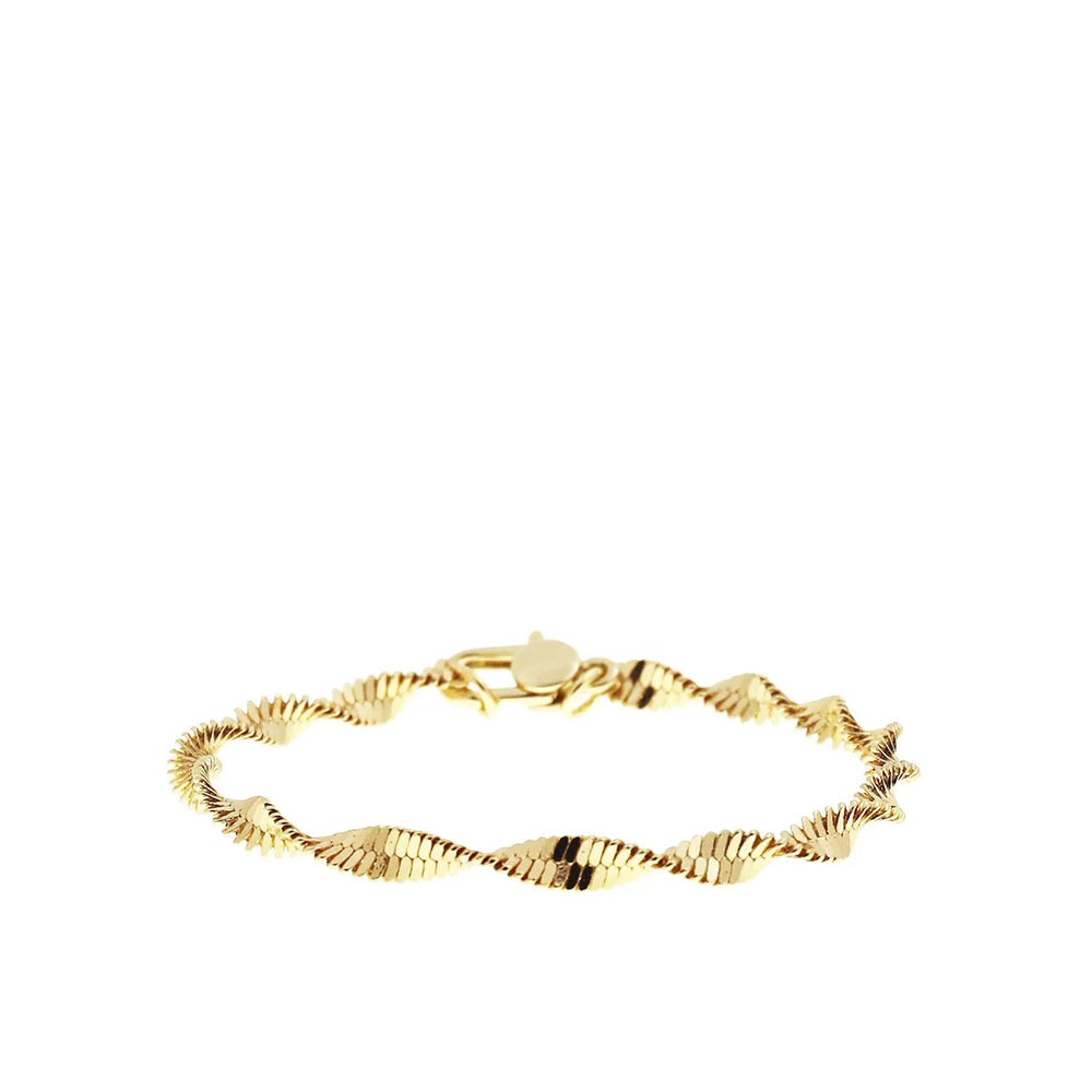 Snake Chain Bracelet in Gold - Madison&