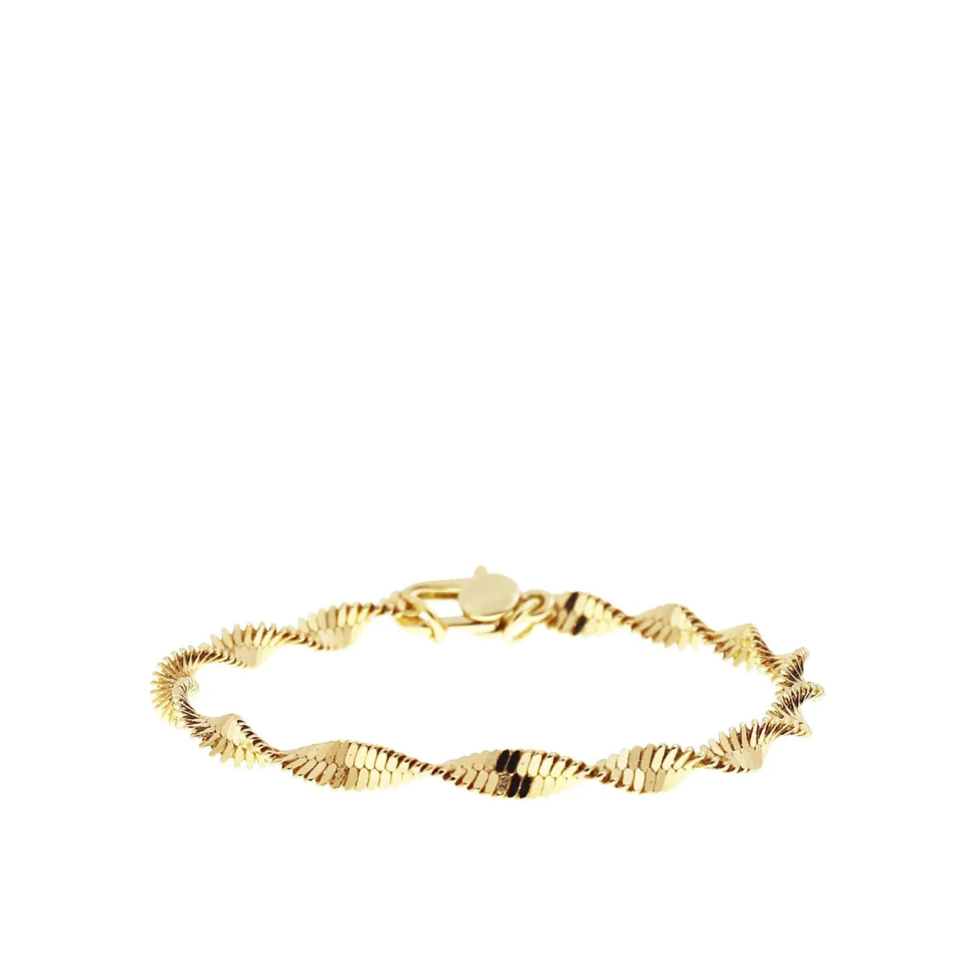 Snake Chain Bracelet in Gold - Madison's Niche 