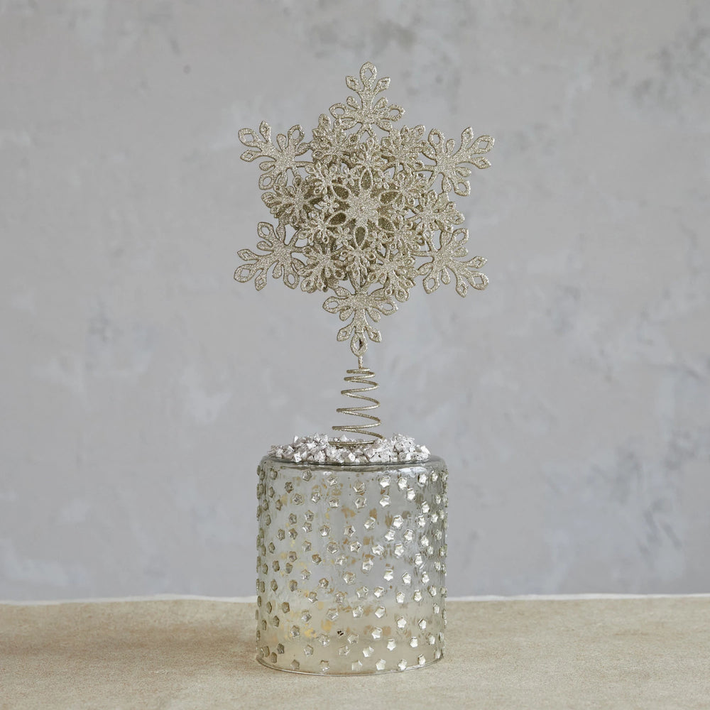 Snowflake Tree Topper - Madison's Niche 