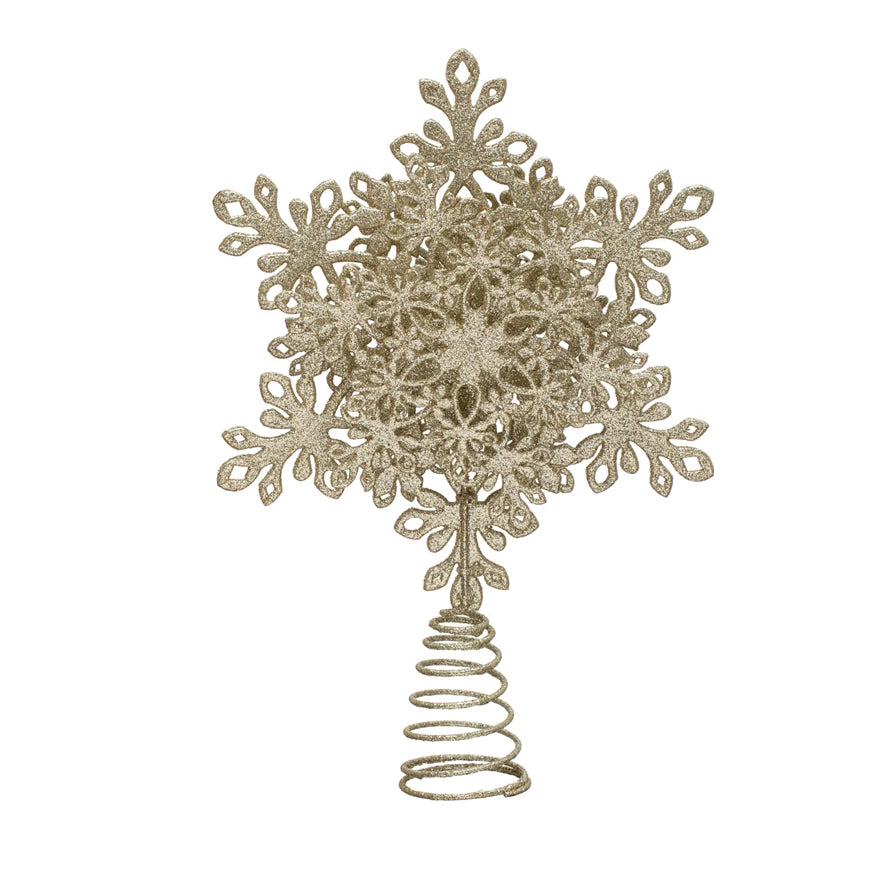 Snowflake Tree Topper - Madison's Niche 