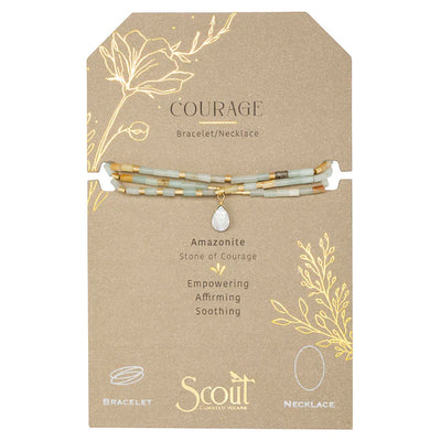 Stone of Courage Teardrop Wrap - Madison's Niche 