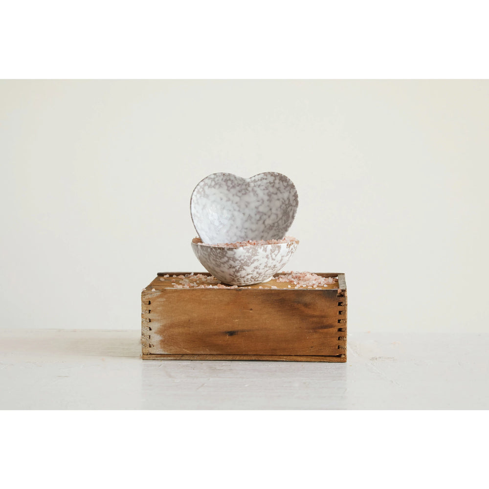 Stoneware Heart Dish - Madison's Niche 