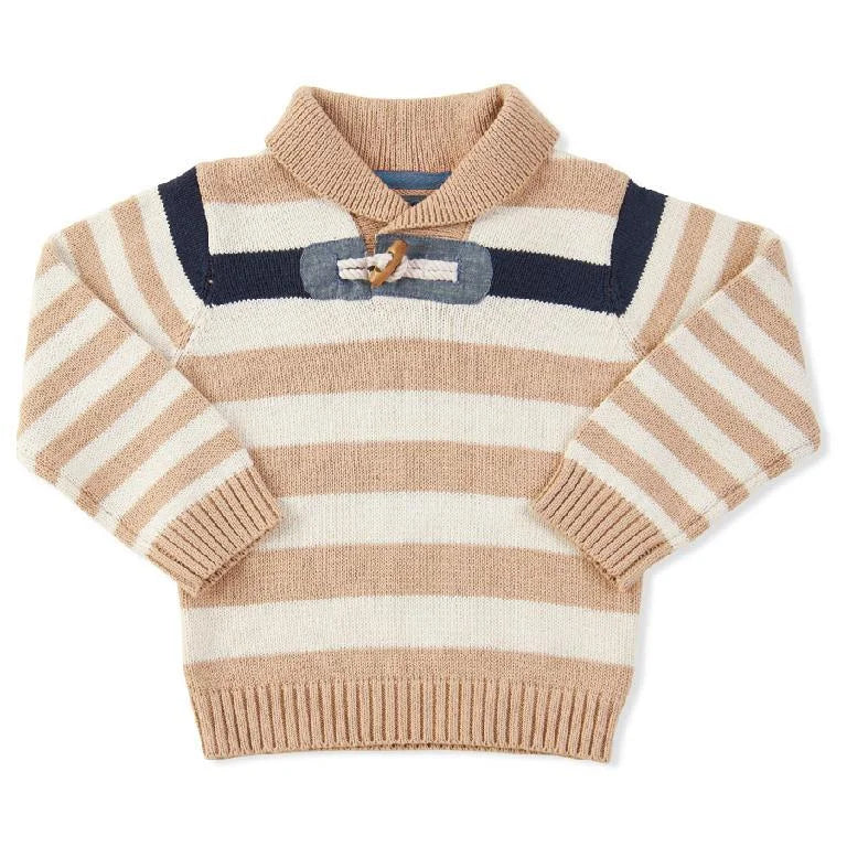Striped Pullover Sweater - Madison's Niche 