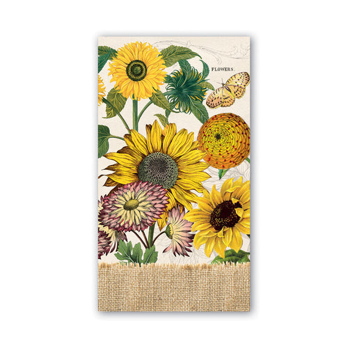 Sunflower Hostess Napkins - Madison's Niche 