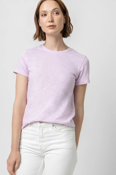 Short Sleeve Crewneck in Orchid - Madison's Niche 