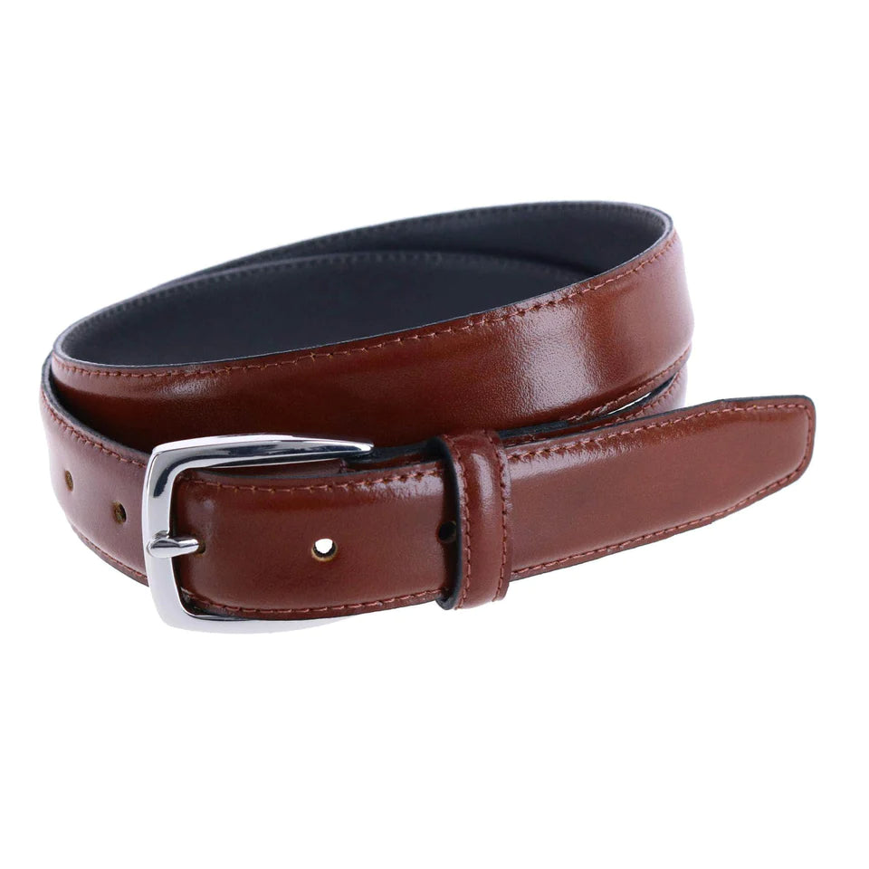 Jameson Dress Belt in Tan - Madison's Niche 