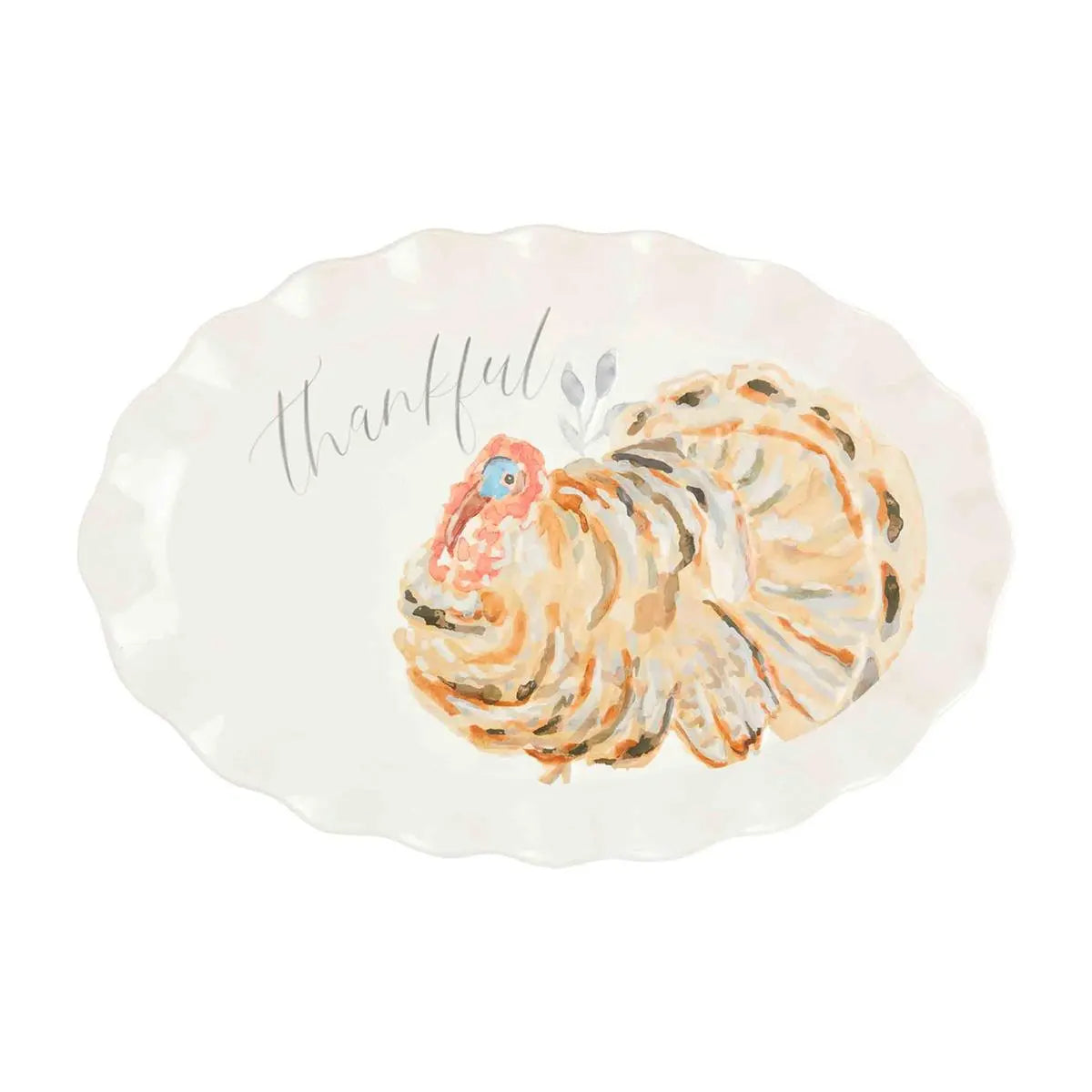 Thankful Turkey Platter - Madison's Niche 