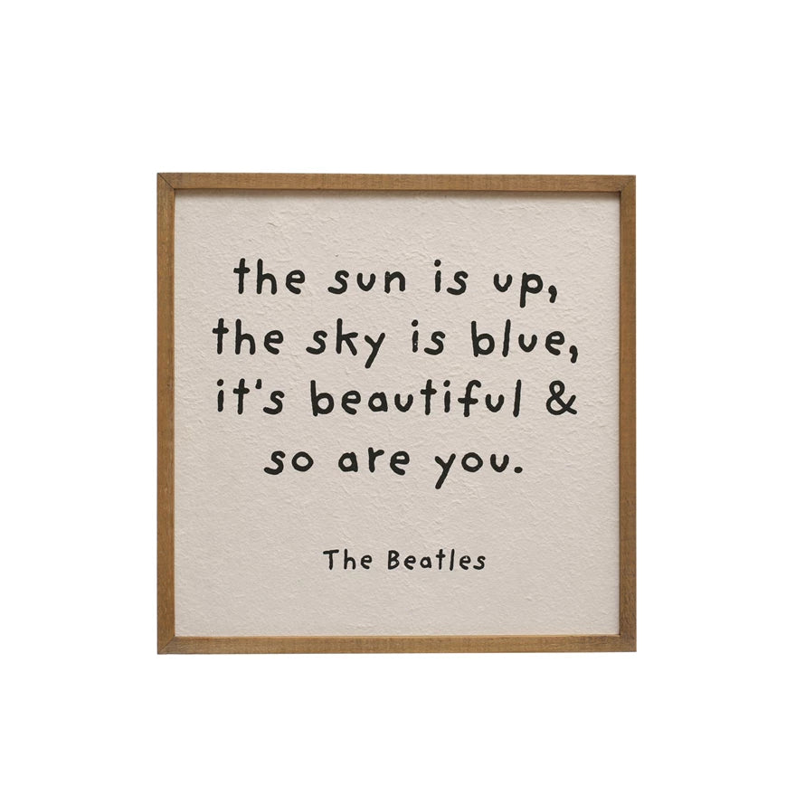 "The Sun Is Up..." Wall Art - Madison's Niche 