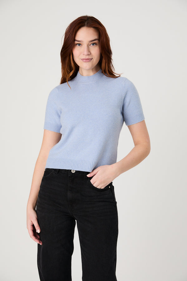 Vhari Knit Mock Neck Top Madison's Niche 