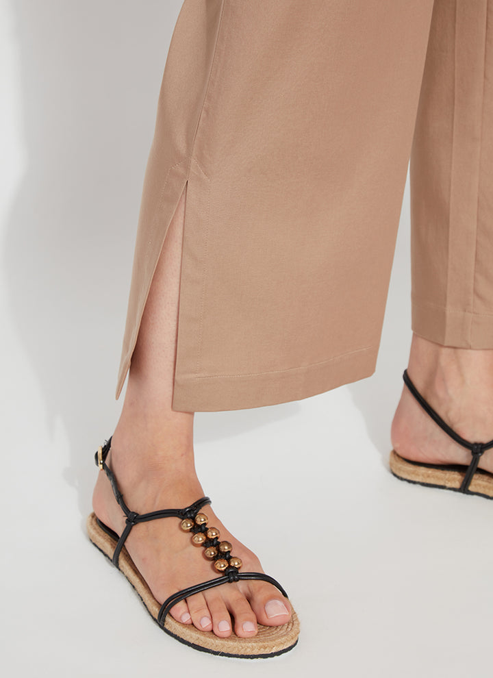 Calypso Ankle Cargo Pant in Tanned