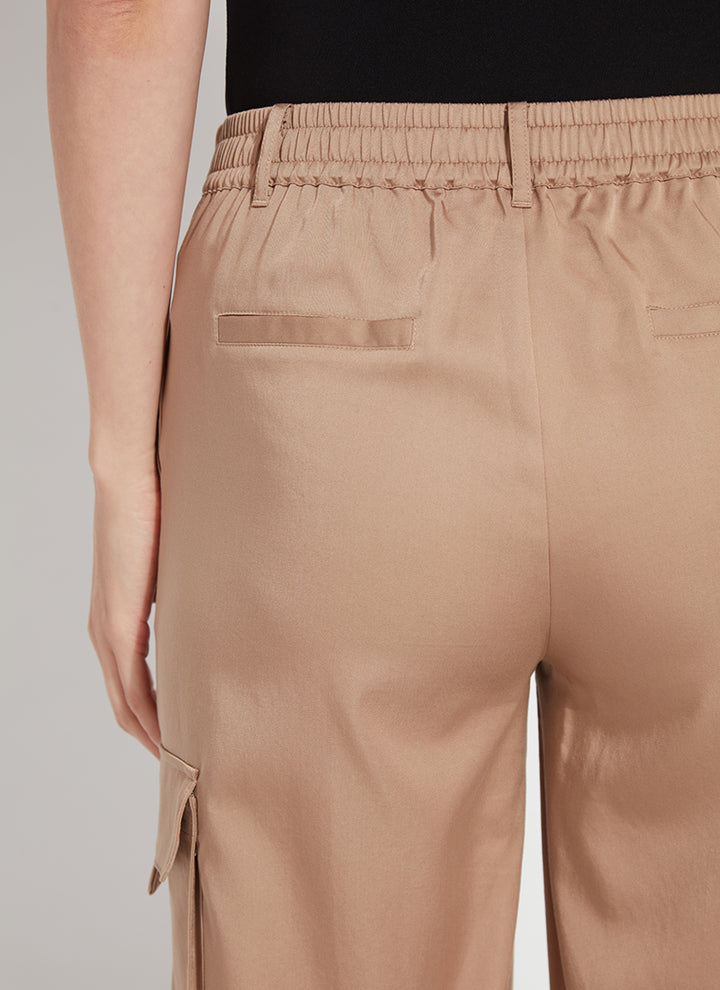Calypso Ankle Cargo Pant in Tanned
