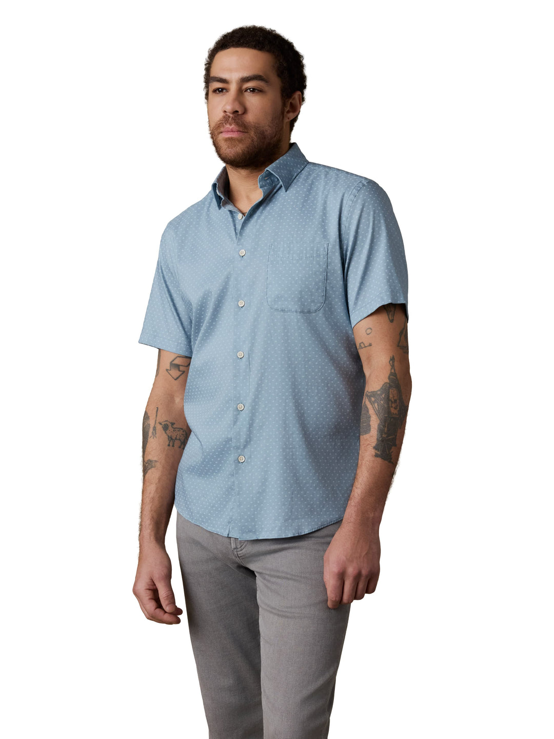 slim fit dress slacks Henning x US Madison Shirt